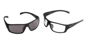 UV glasses with light and dark lenses